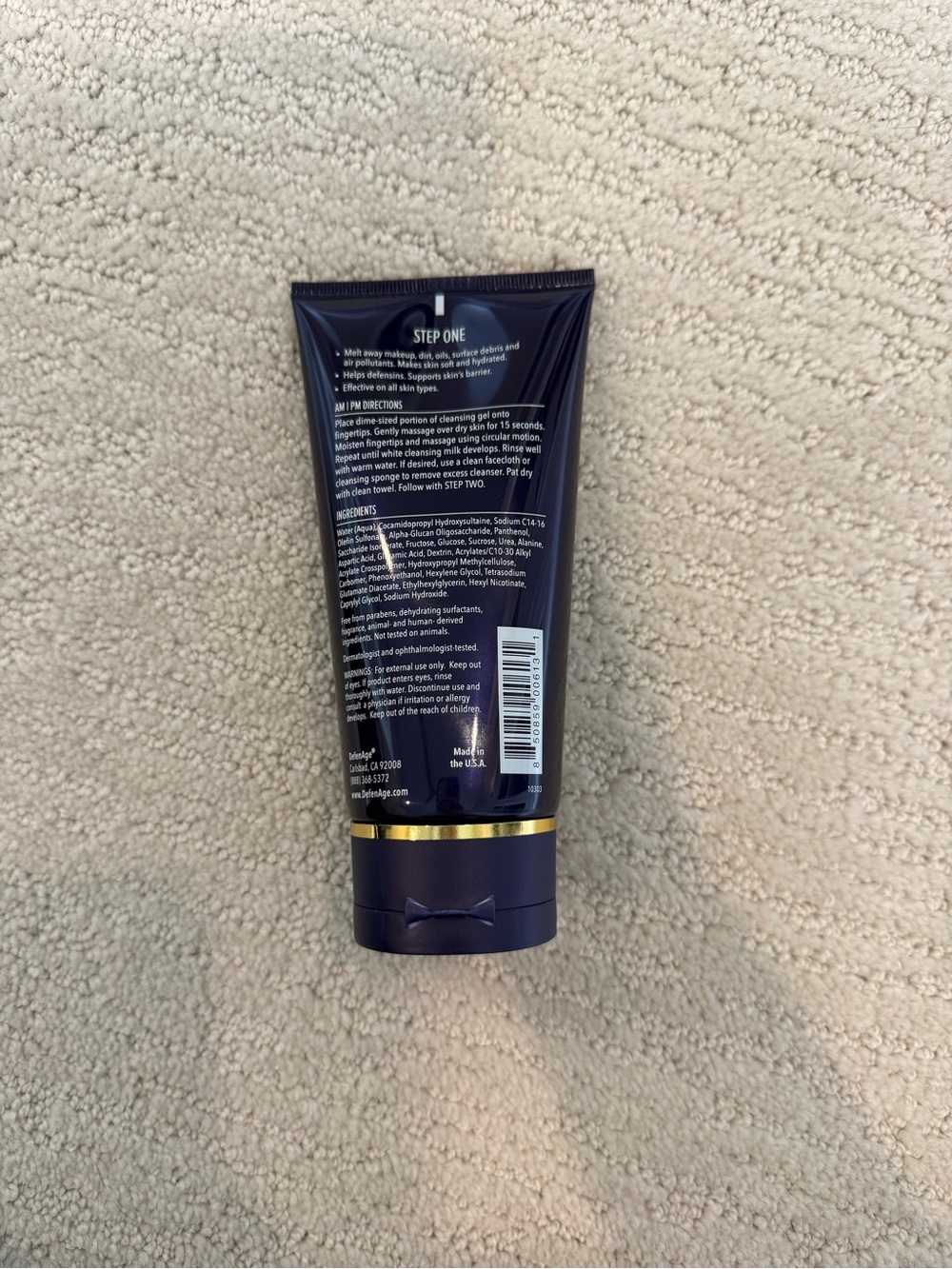 Defenage 1 step multi cleanse facial cleanser $46 - Picture 3 of 6